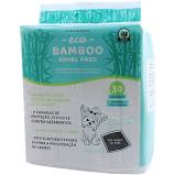 tapete higiênico eco bamboo 30 un 60x80