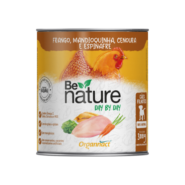 BE NATURE DAY BY DAY CAES FILHOTES 300G