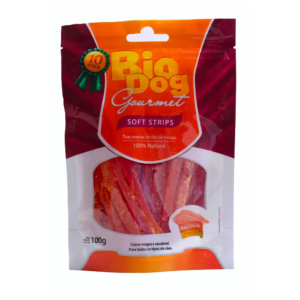 BIODOG GOURMET SOFT STRIPS 100GR