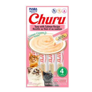 CHURU - ATUM COM SALMAO  (1 PCT C/4 UNIDADES DE 14GR)