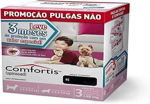 COMFORTIS COMBO 140 MG X 3 BLISTER