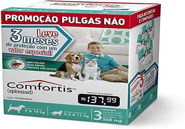 COMFORTIS COMBO 560 MG X 3 BLISTER