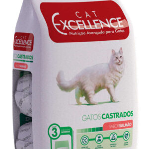 Excellence Cat Castrado Salmao 3 Kg