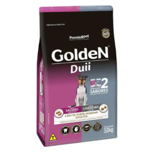 GOLDEN DUII MINI BITS SALMAO/ERVAS/CORD/E ARROZ 3KG
