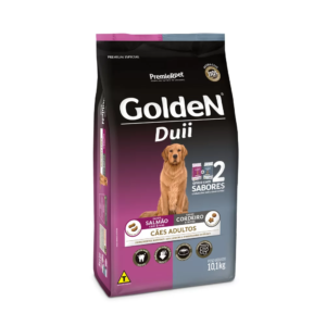GOLDEN DUII SALMAO/ERVAS/CORD/ARROZ 10,1KG