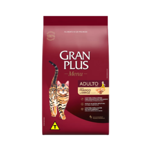 GRANPLUS GATO ADULTO FRANGO E ARROZ 10,1 KG