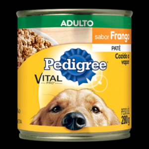 PEDIGREE LATA PATÊ FRANGO 290GR