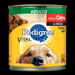 PEDIGREE LATA PEDAÇOS DE CARNE 290GR