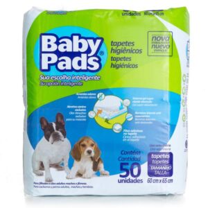 TAPETE HIGIENICO BABYPADS 50 UNIDADES