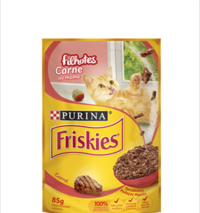 FRISKIES SACHÊ FILHOTE CARNE 85GR