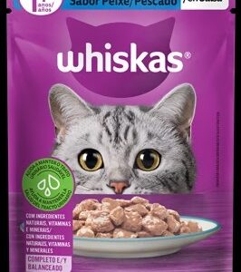 WHISKAS SACHE CASTRADO PEIXE 85GR
