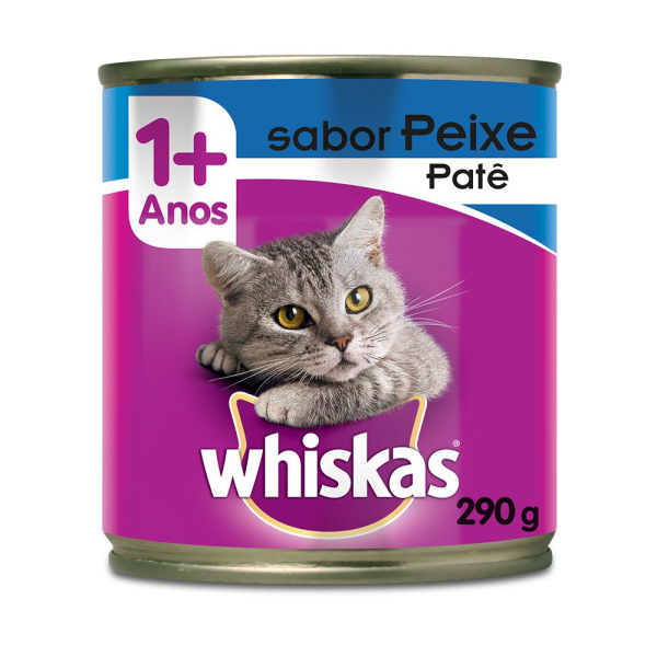WHISKAS LATA PEIXE 290 G